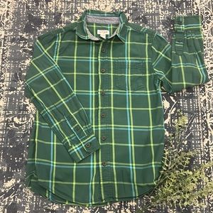 Boys long sleeve button up